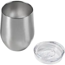 Serendipio Sheridan Stainless Steel Vacuum Tumbler Silver Without Lid